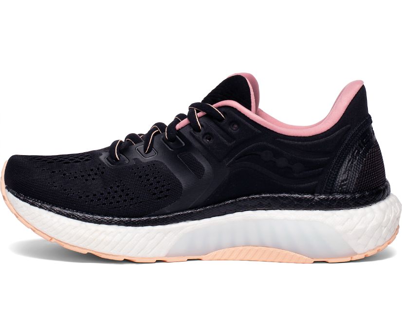 Női Saucony Hurricane 23 Futócipő Fekete Rózsaszín | HU 899MQZ